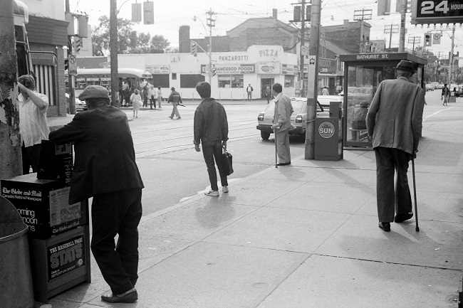 Queen and Bathurst, Toronto, 1984